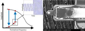 Bifurcation–based mass sensing using piezoelectrically–actuated microcantilevers