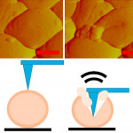 Liquid metal particle popping: Macroscale to nanoscale